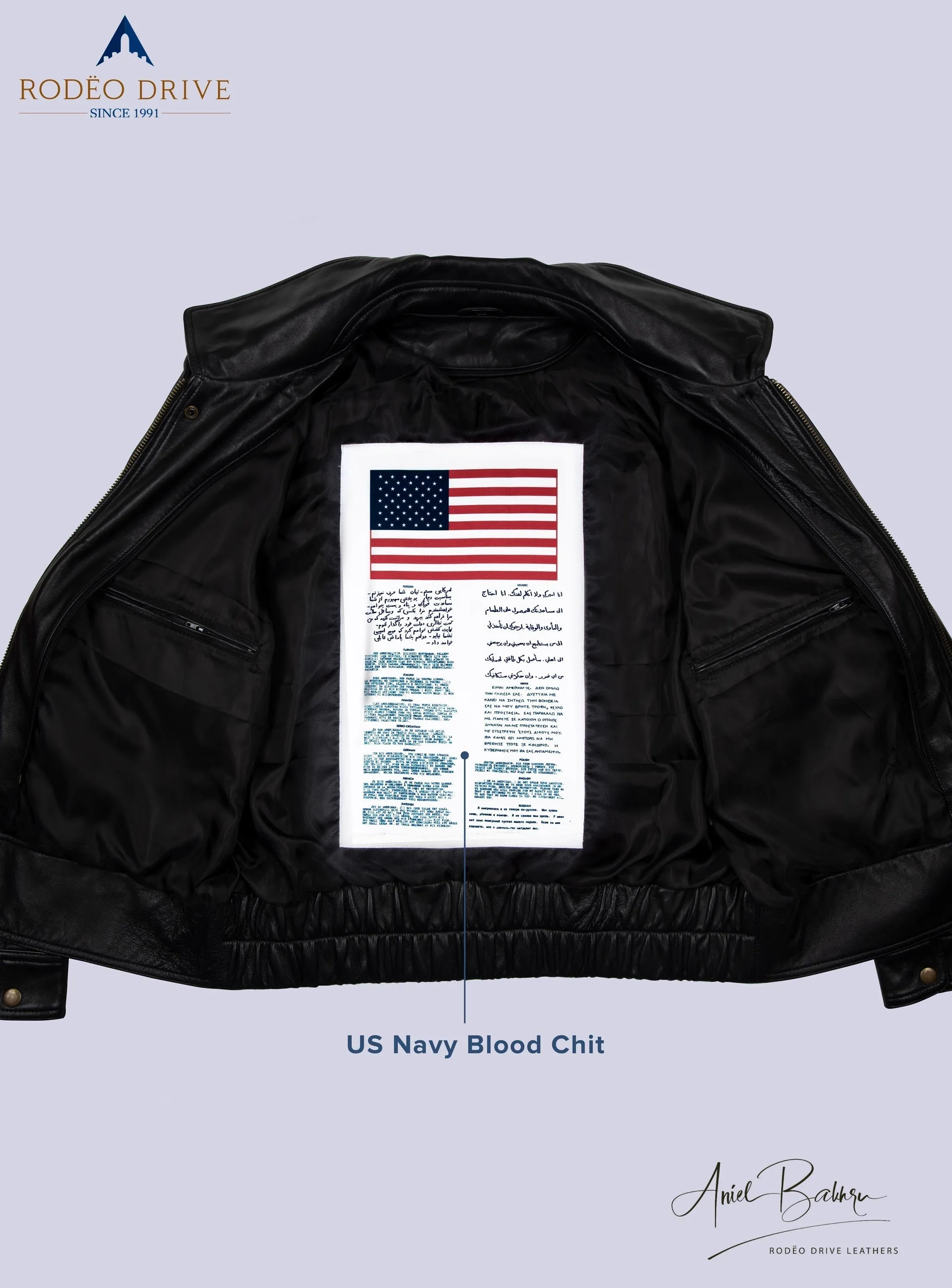 ALASKA UNIFORM LEATHER JACKETS MEN