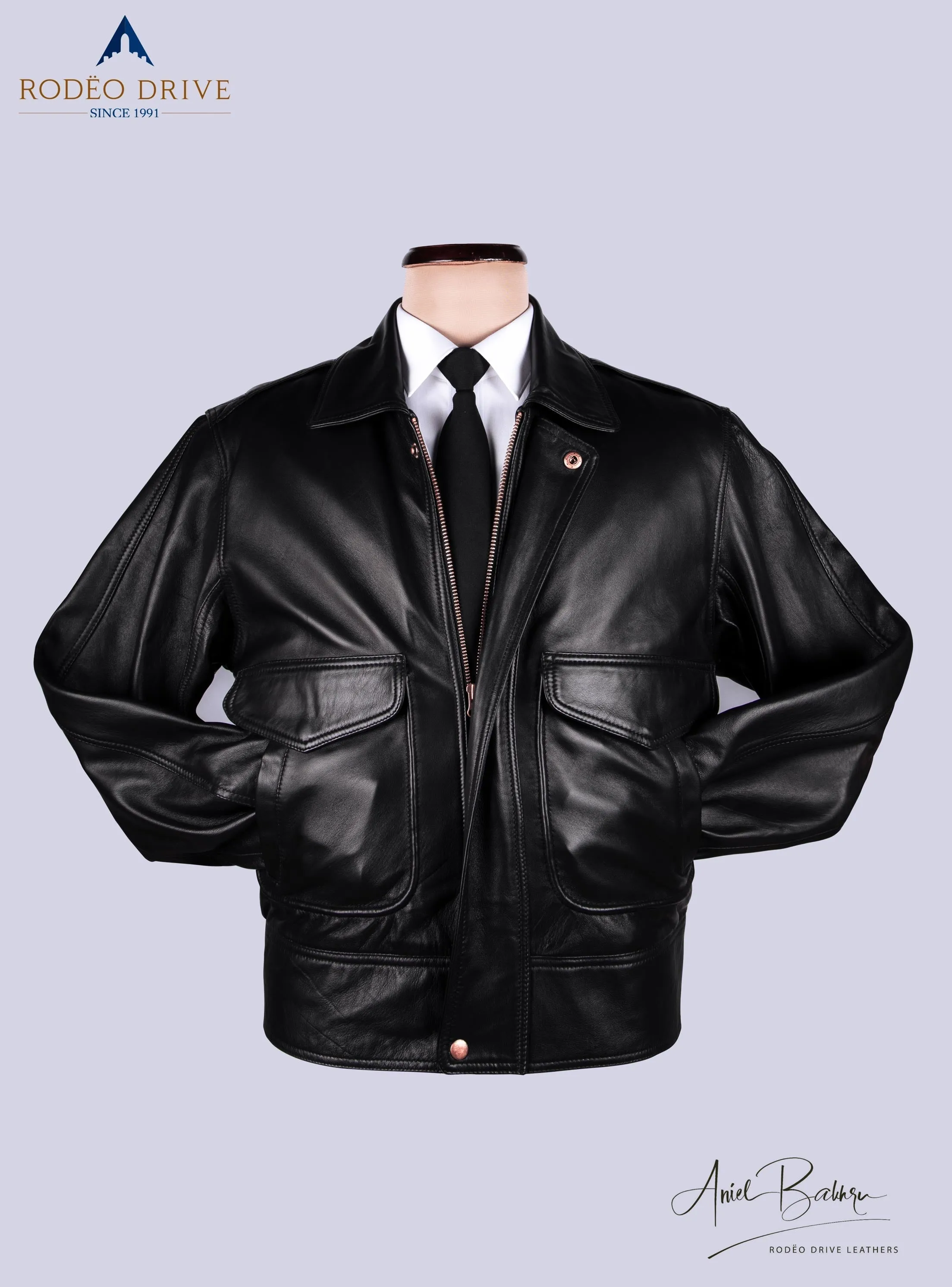 ALASKA UNIFORM LEATHER JACKETS MEN