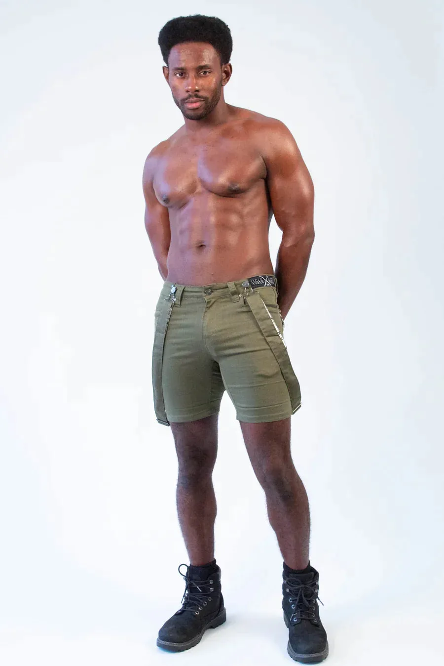 Archer Strapped Short (Army Green)