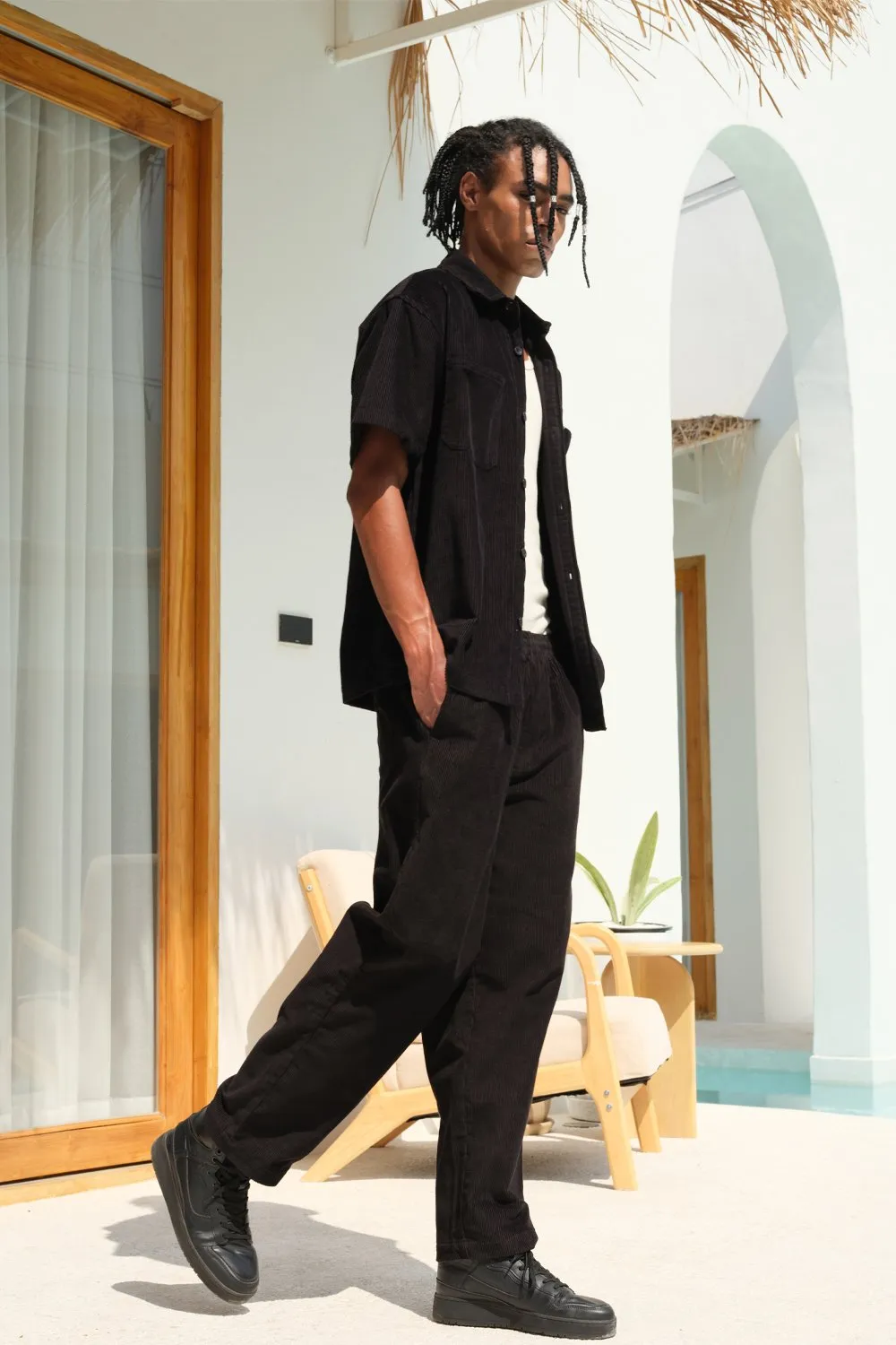 Black Corduroy Pants