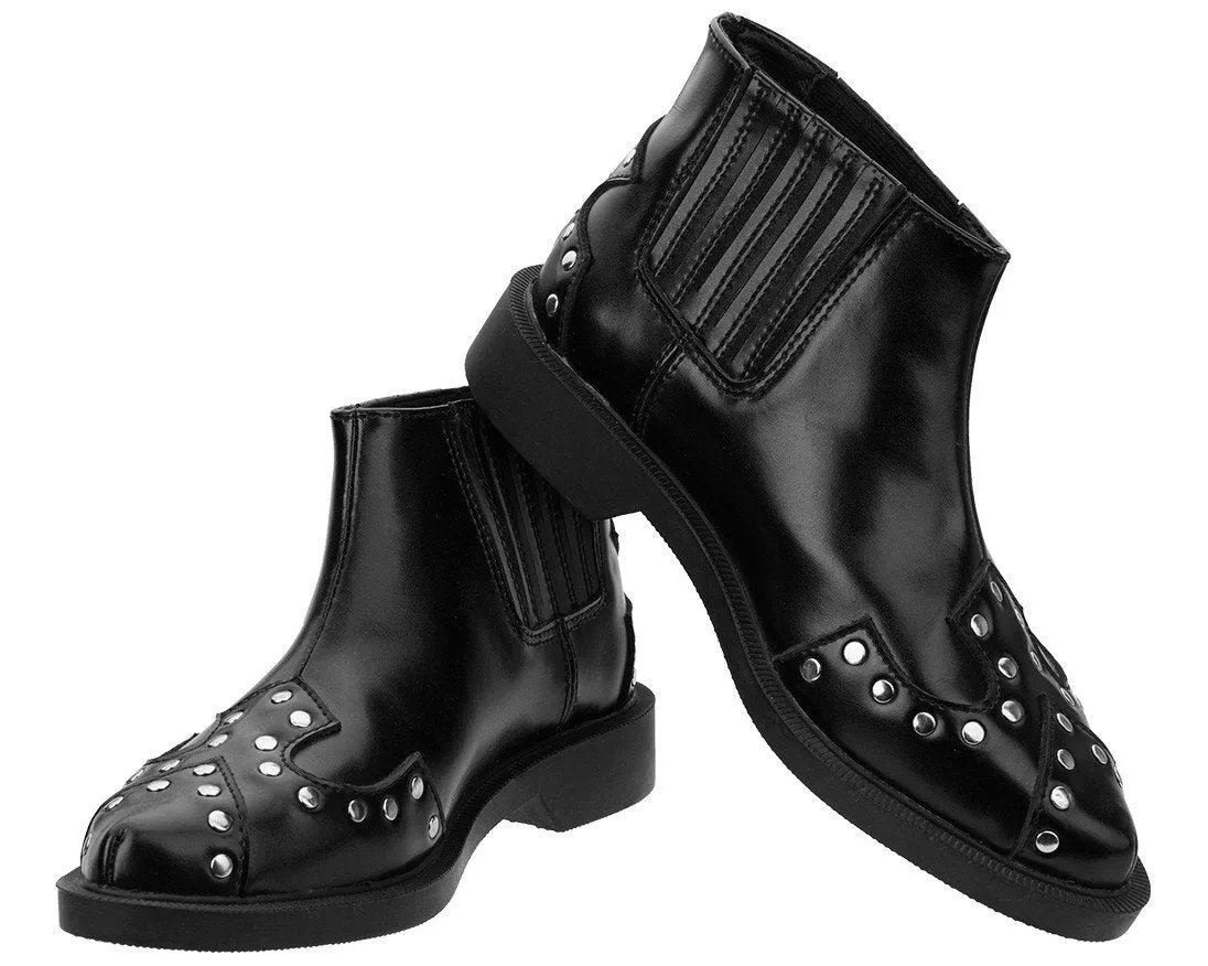 Black Studded Jam Boot