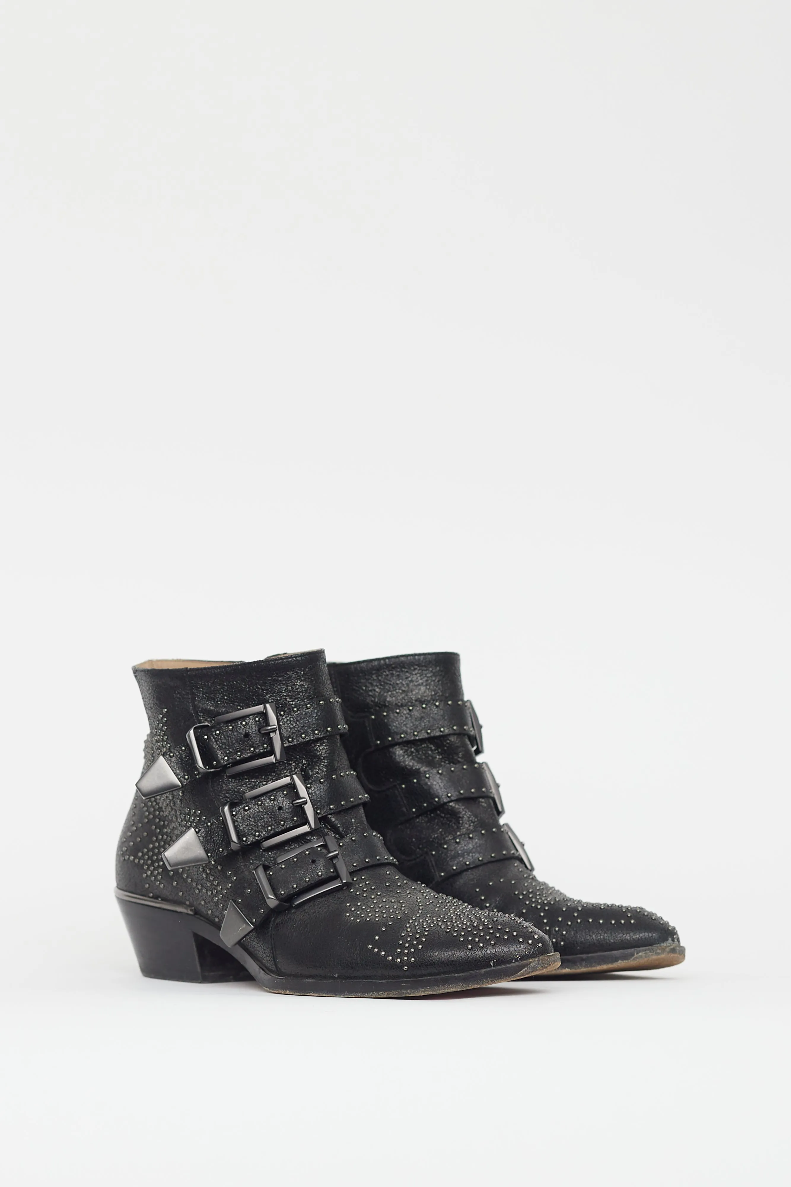 Black Susanna Studded Boot