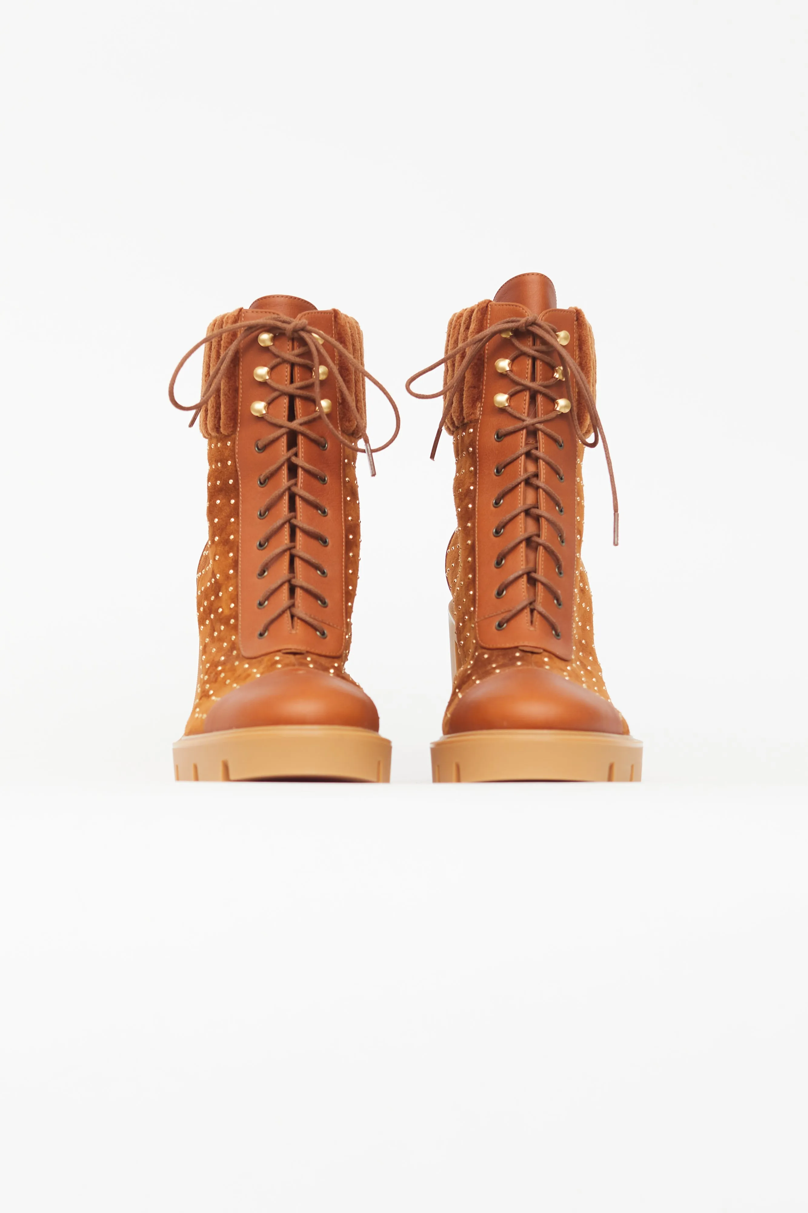 Brown Dakita Suede Boot