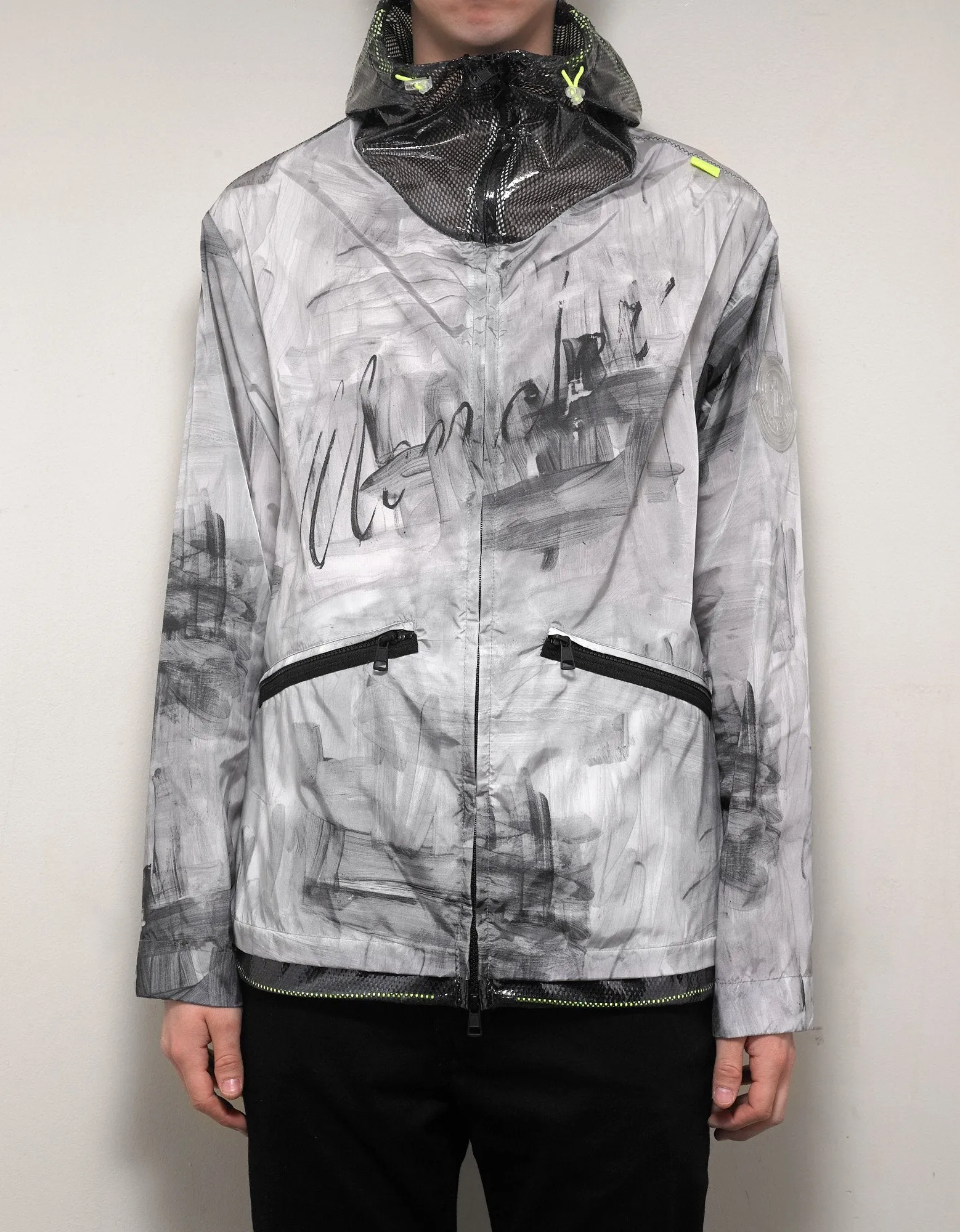 Chardin Spray Paint Logo Windbreaker