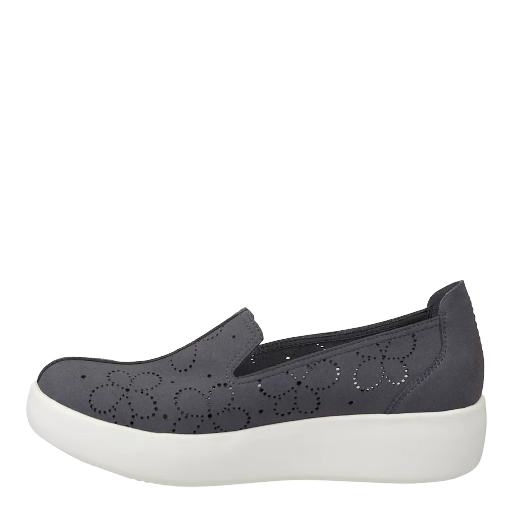 COEXIST in GREY Platform Sneakers