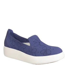 COEXIST in NAVY Platform Sneakers