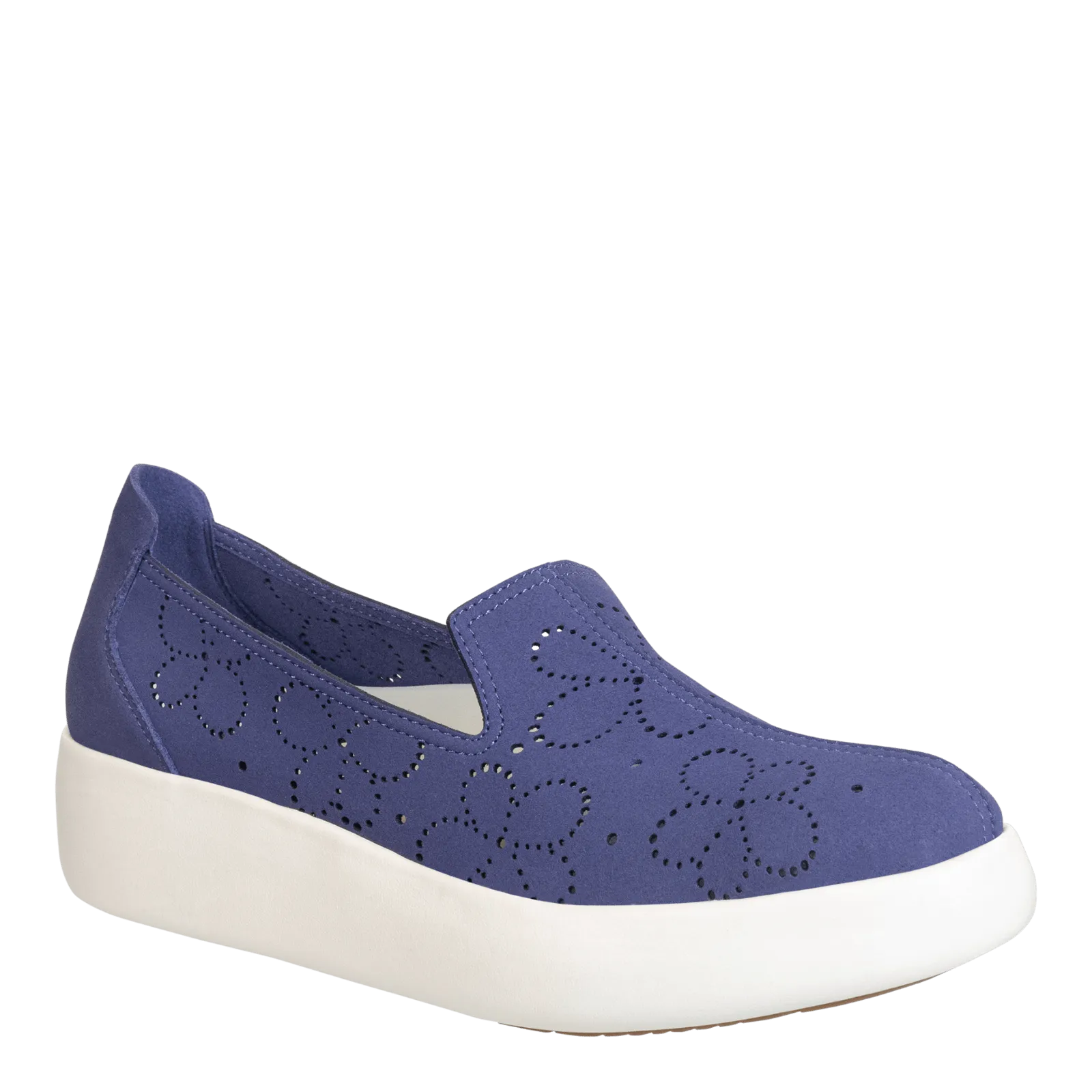 COEXIST in NAVY Platform Sneakers