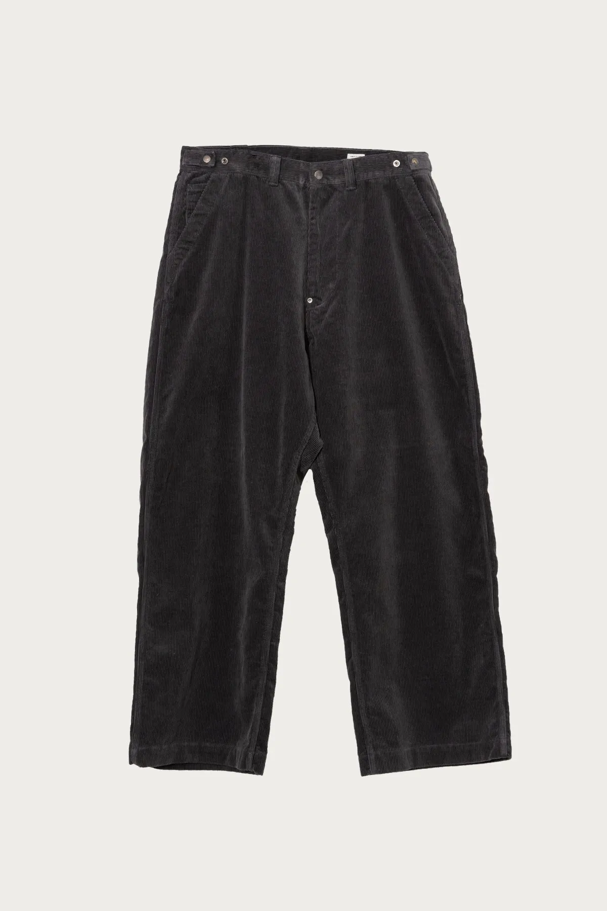 Corduroy Bell Pants - Grey