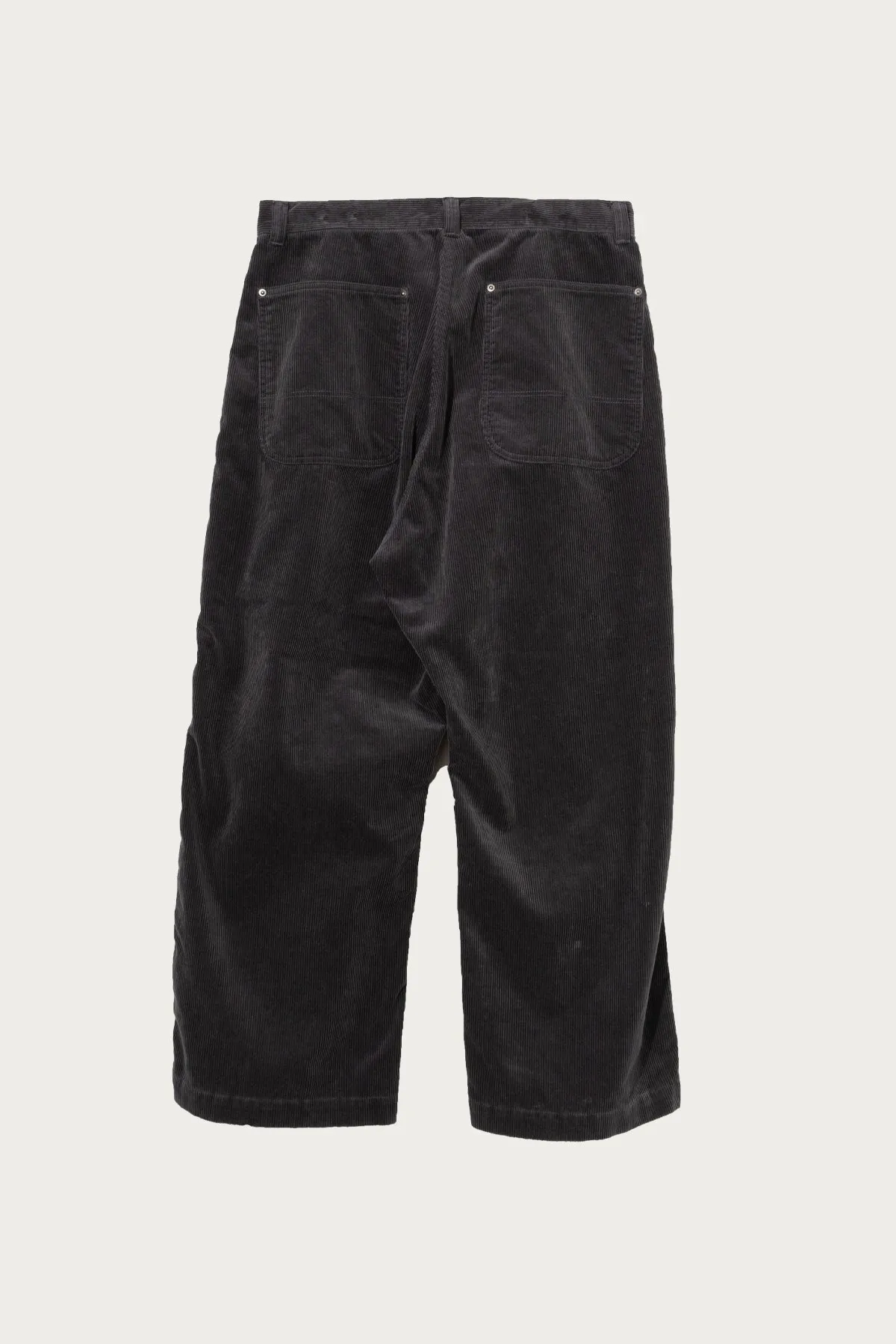 Corduroy Bell Pants - Grey