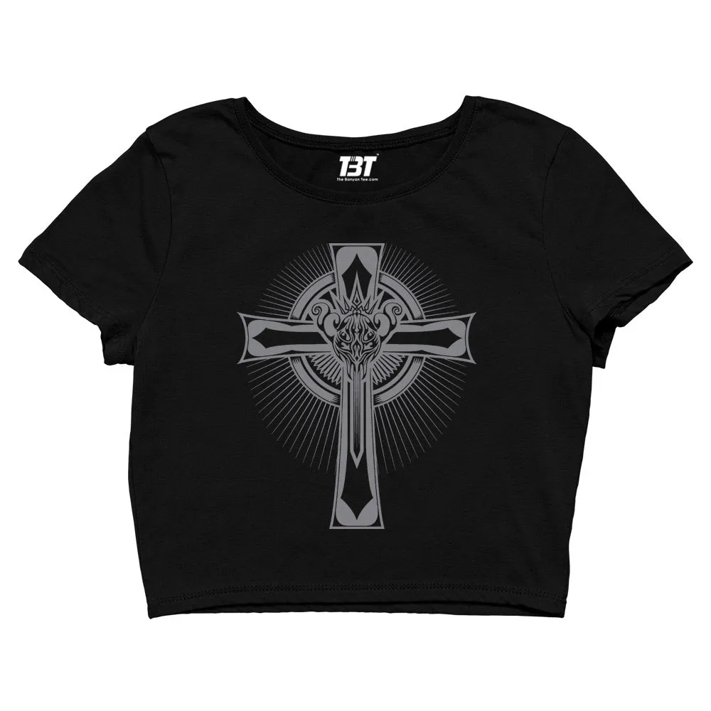 Crop Top - Headless Cross