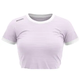 Crop Top - Pastel Pink Melange