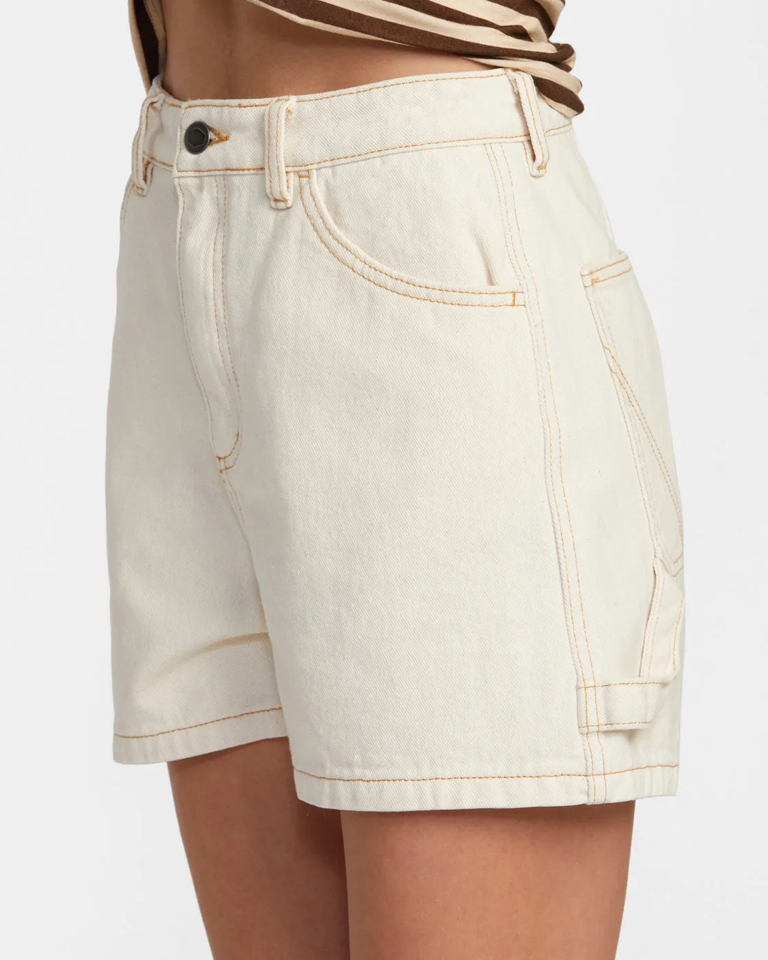 Dayshift Denim Shorts - Natural