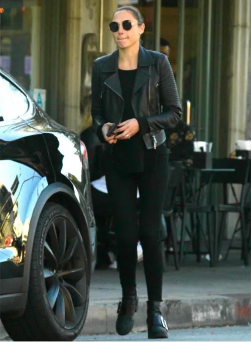 Gal Gadot Leather Jacket