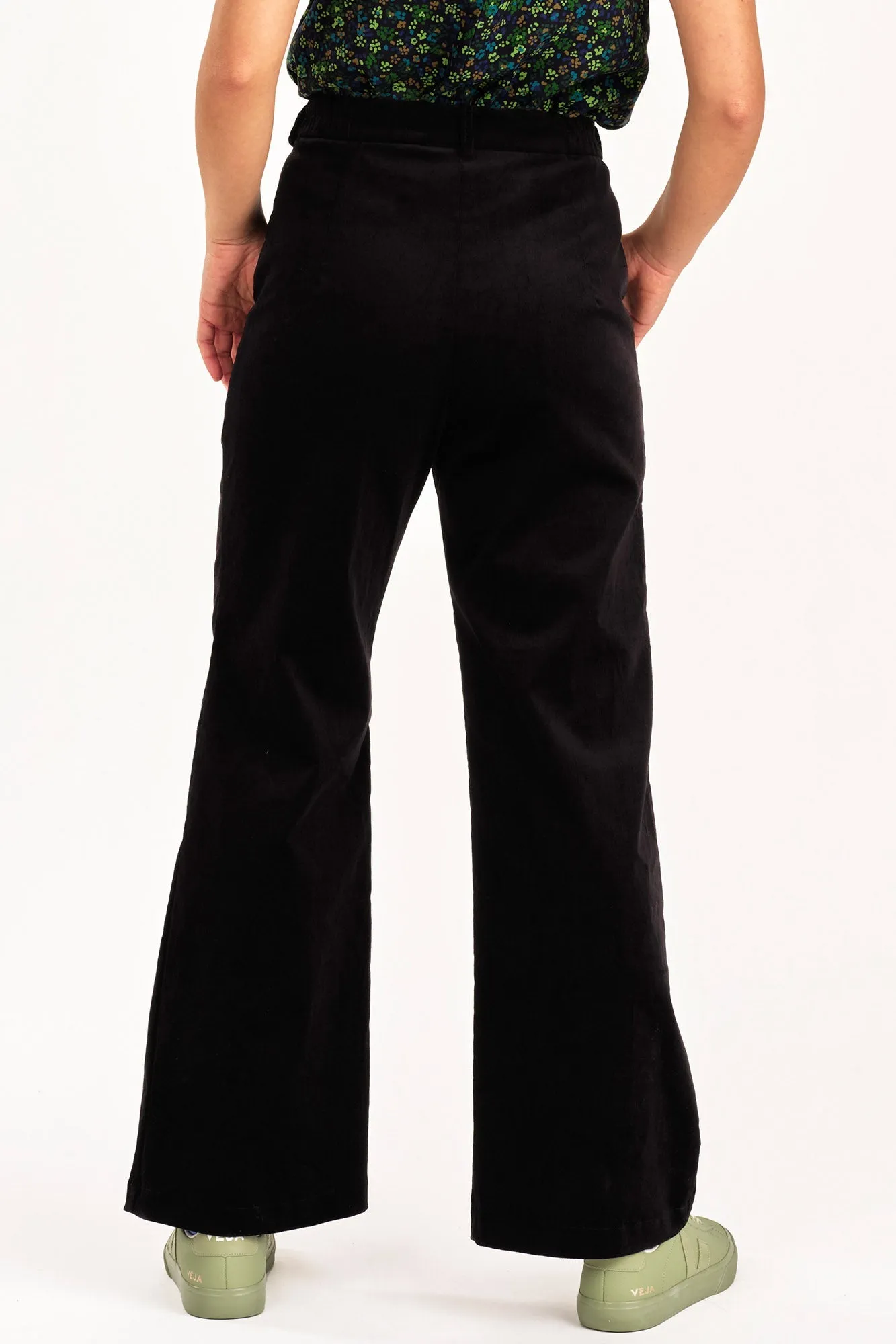 Jennifer Glasgow // Diana Pants Black Corduroy