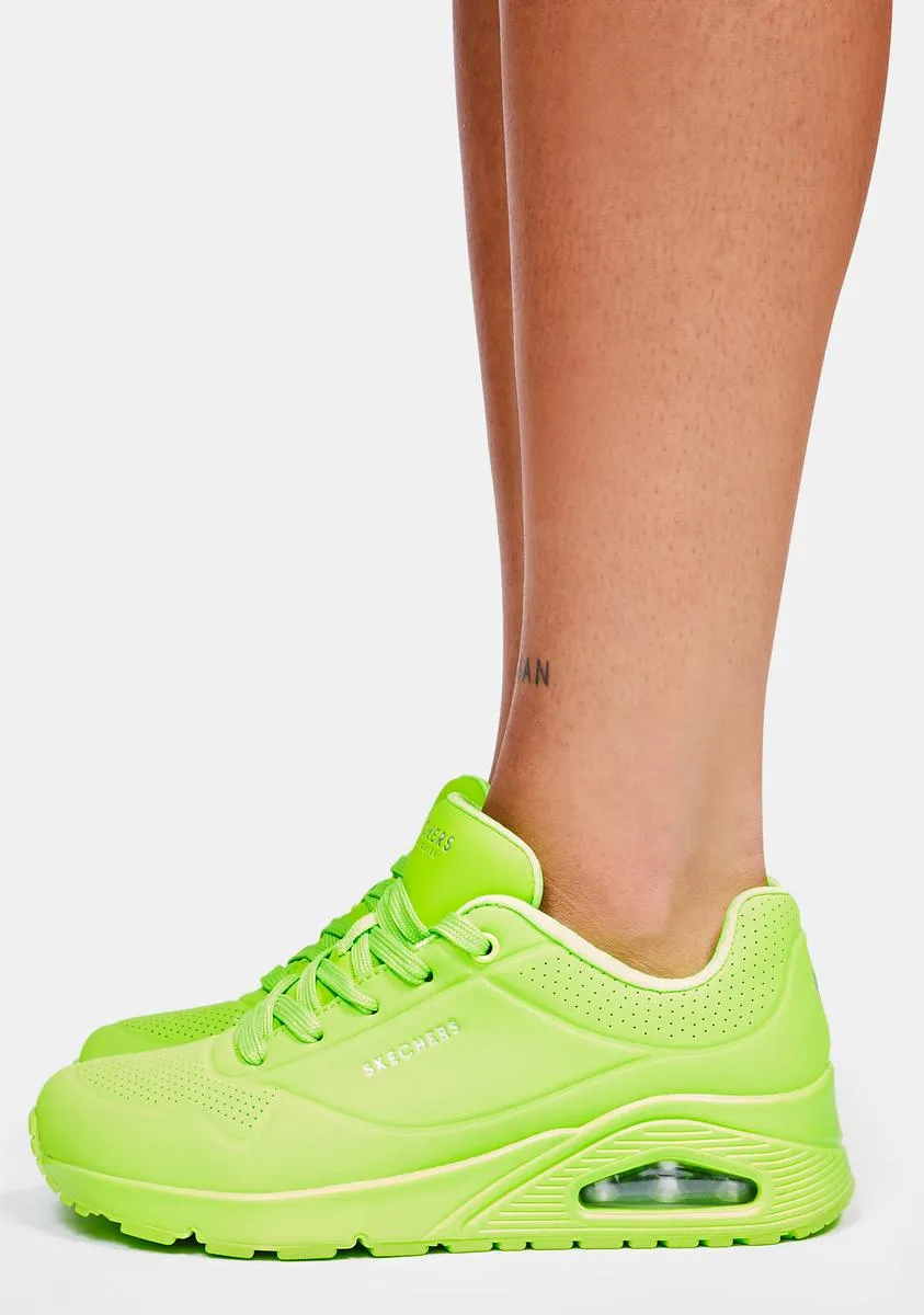 Lime Uno Night Shade Sneakers