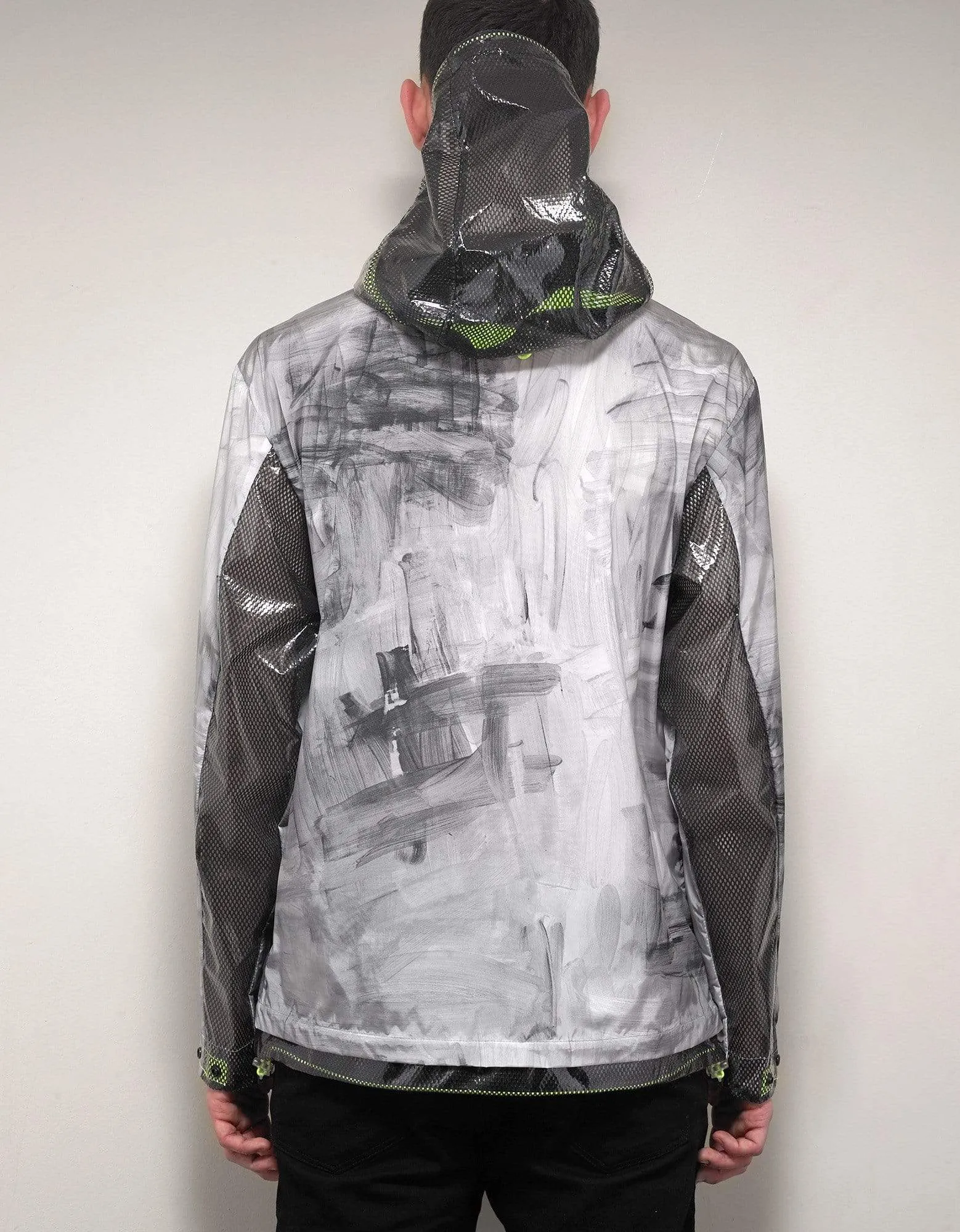 Moncler Chardin Spray Paint Logo Windbreaker