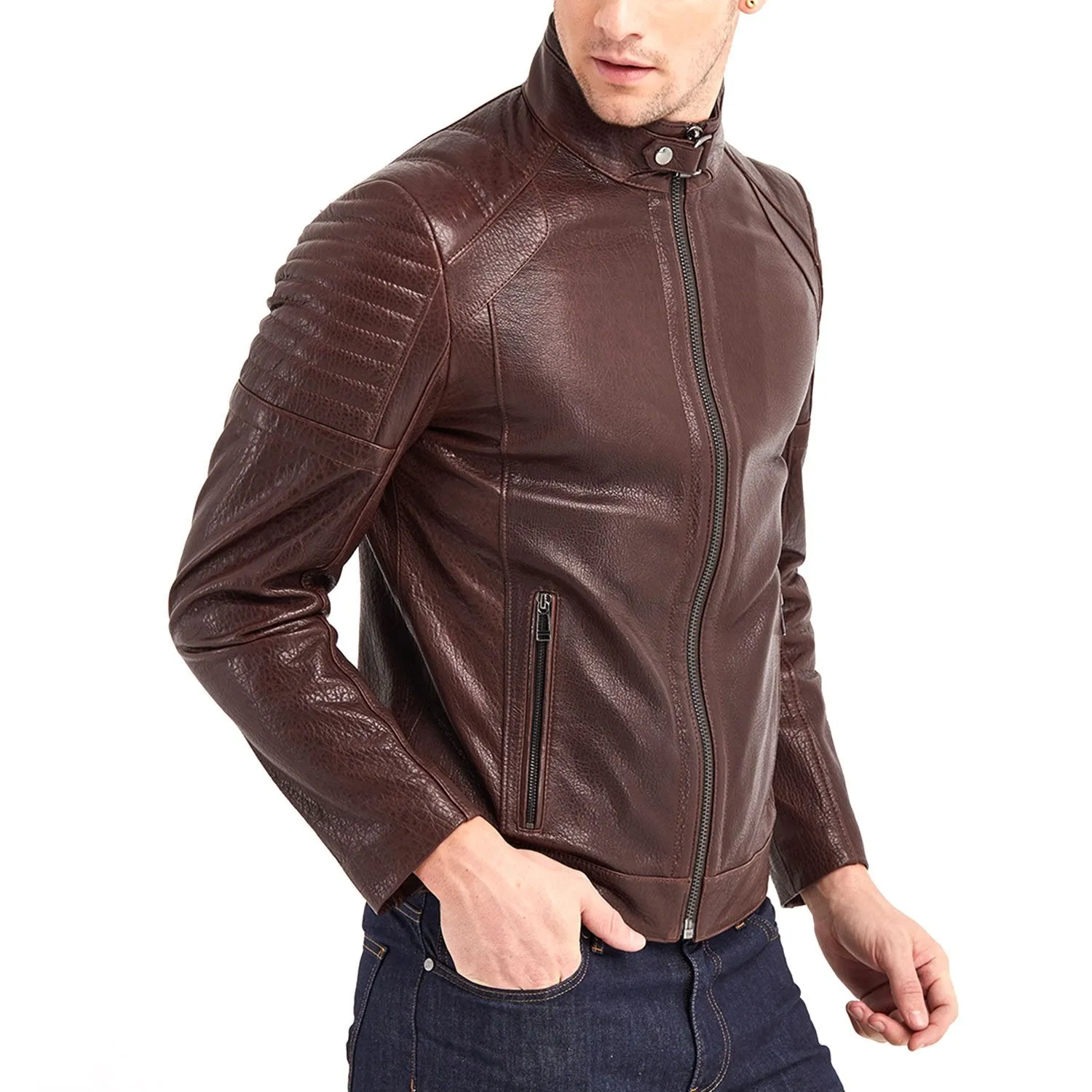 Newline Fashion Jace Biker Leather Jacket