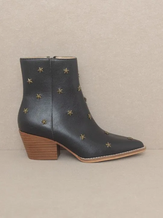 OASIS SOCIETY Star Studded Western Bootie