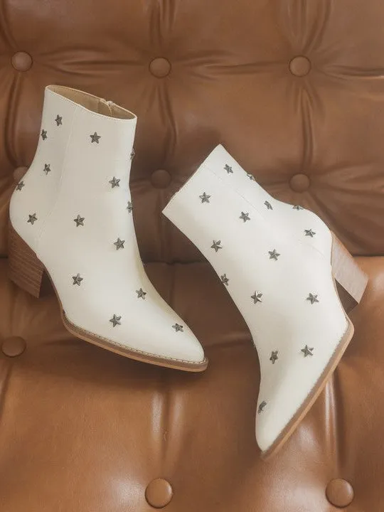 OASIS SOCIETY Star Studded Western Bootie