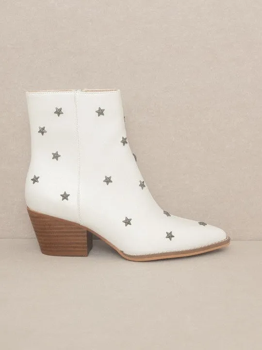 OASIS SOCIETY Star Studded Western Bootie