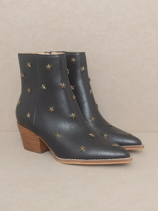 OASIS SOCIETY Star Studded Western Bootie