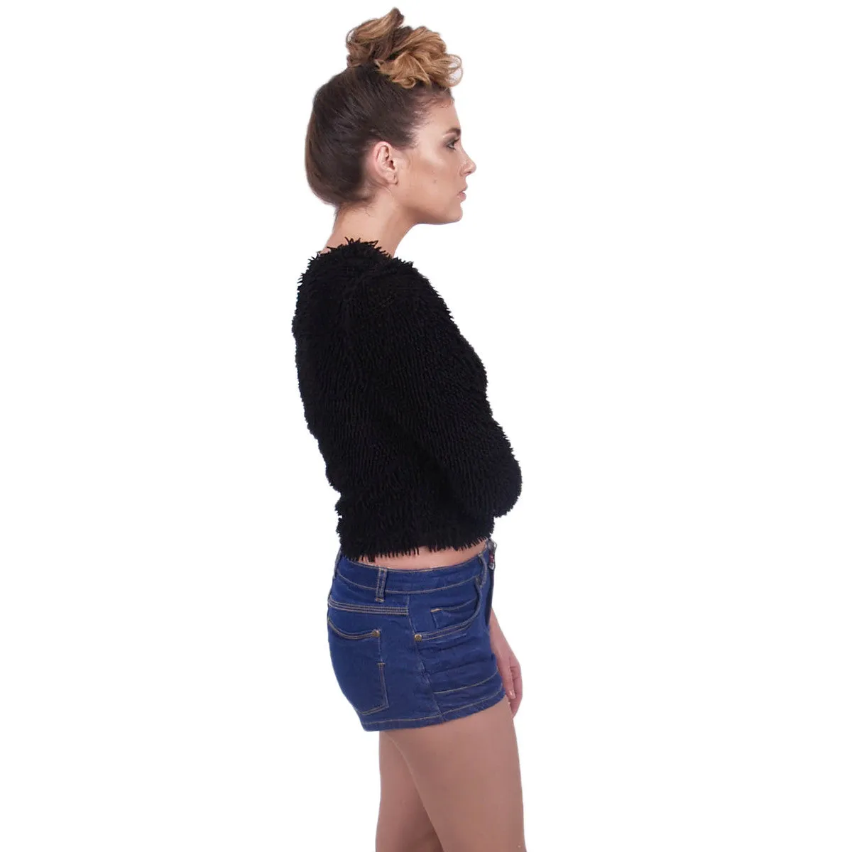 Plain Jane Dark Denim Short