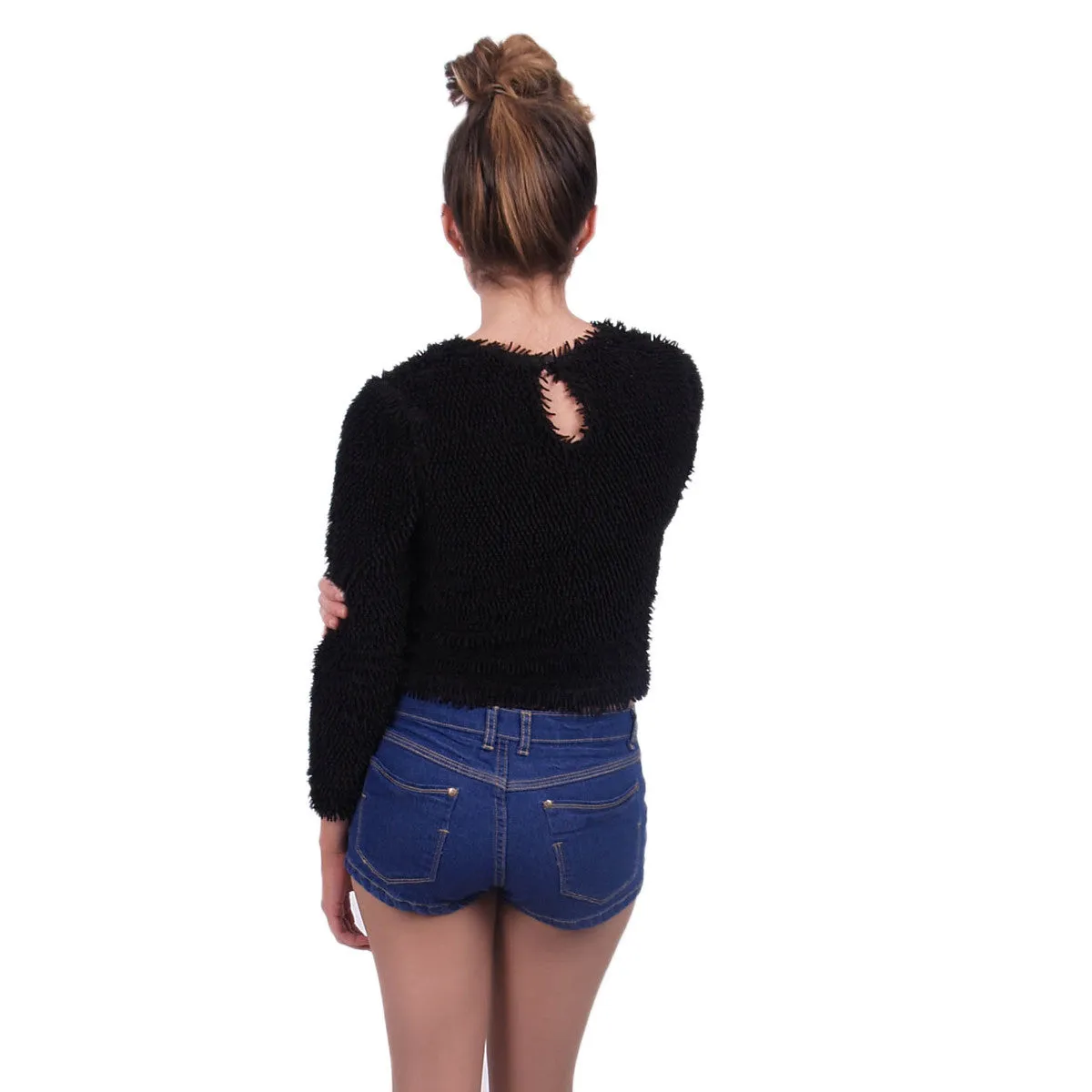 Plain Jane Dark Denim Short