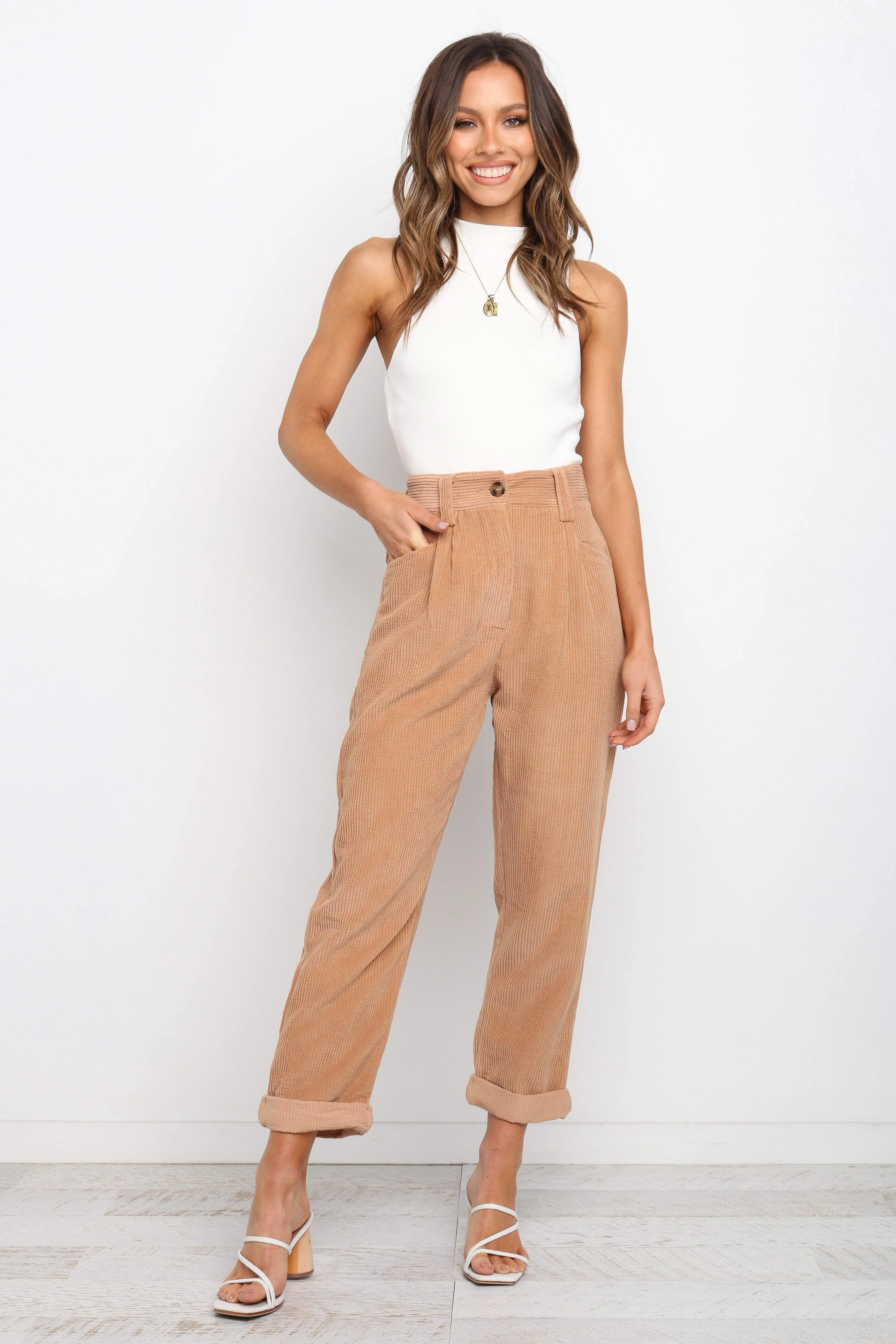 Talaren Cord Pant - Beige