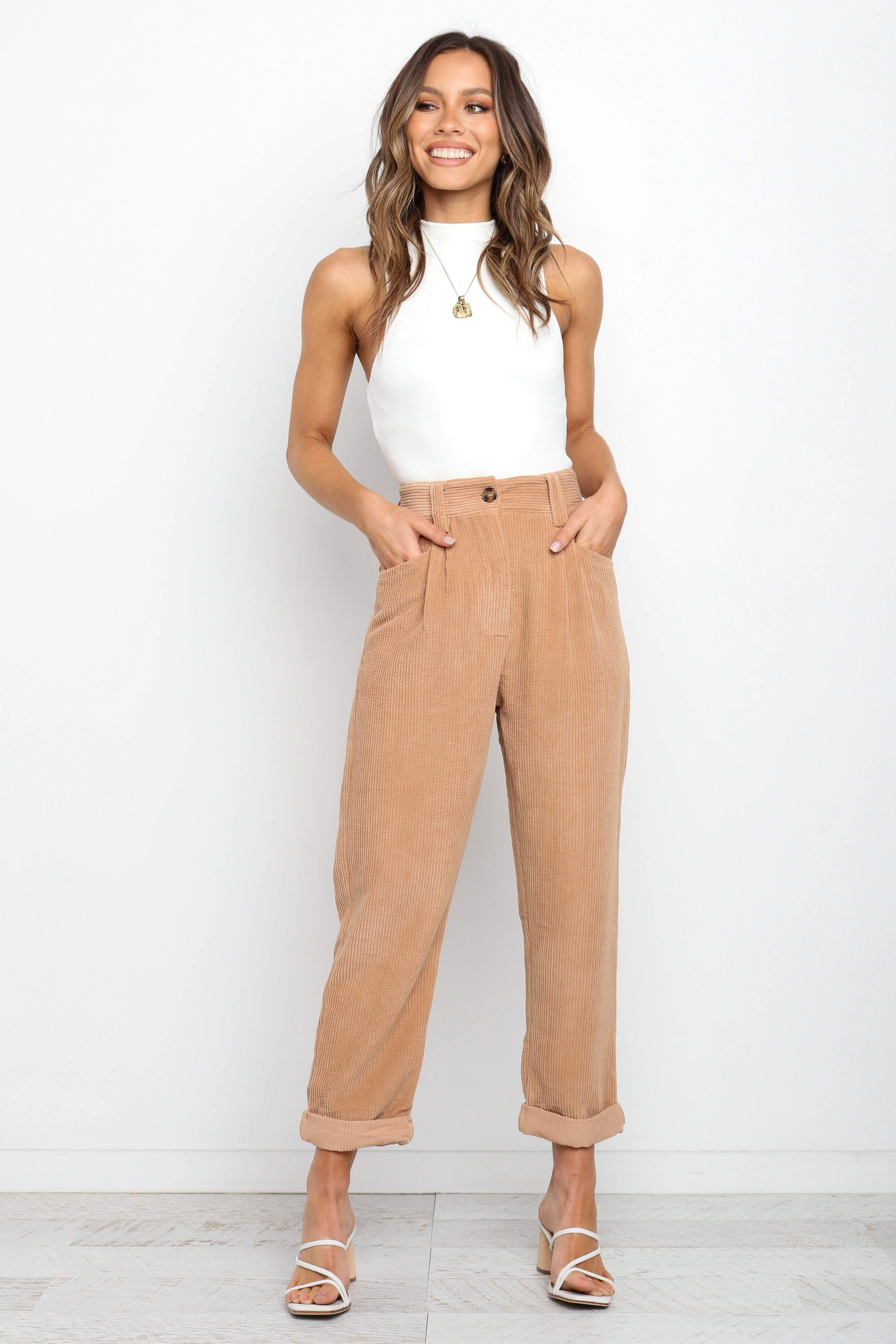 Talaren Cord Pant - Beige