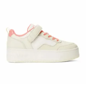 Tommy Hilfiger Jeans TJW Flatform Velcro Trainers Women's - OFFWHTPNK