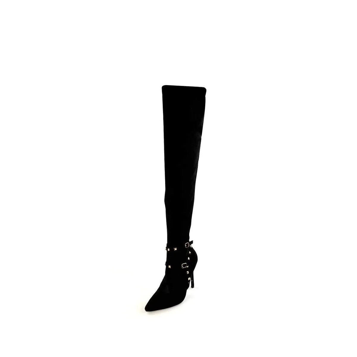 Torie Over Knee Stud Trim Boot