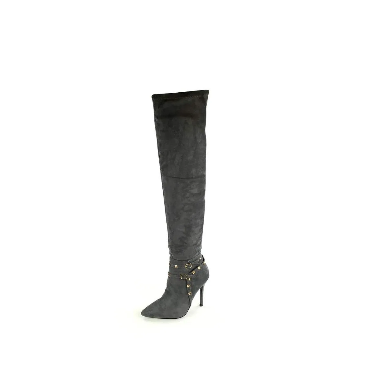 Torie Over Knee Stud Trim Boot