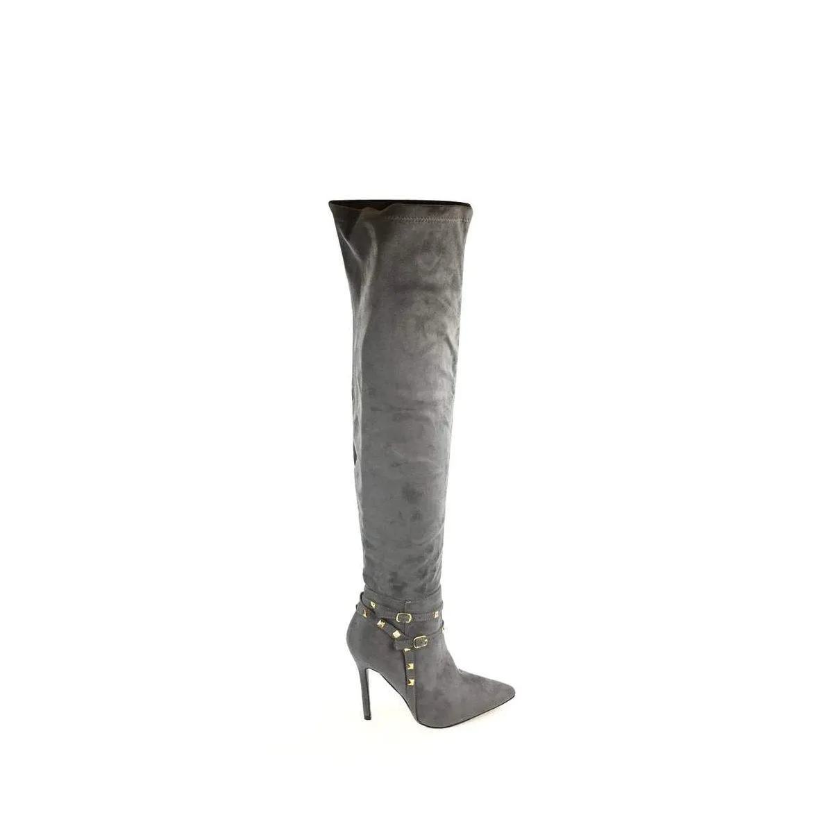 Torie Over Knee Stud Trim Boot